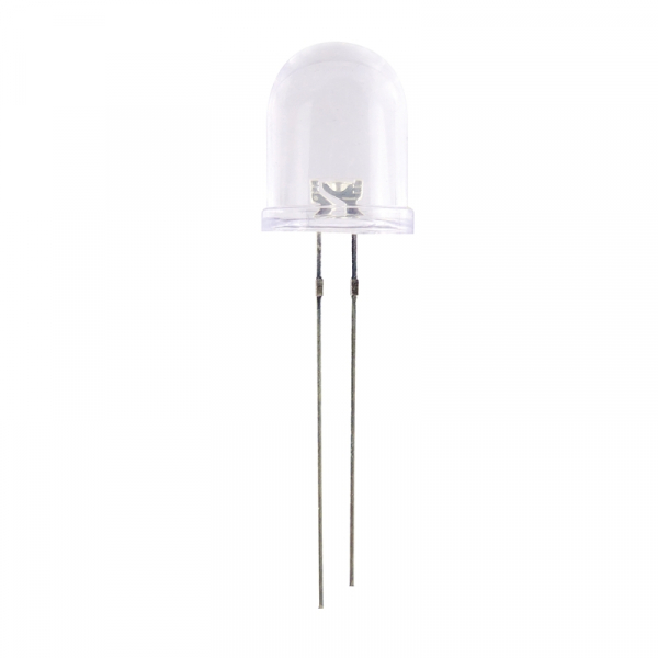 LED Weiss 10 mm ~13500 mcd 10 Stück