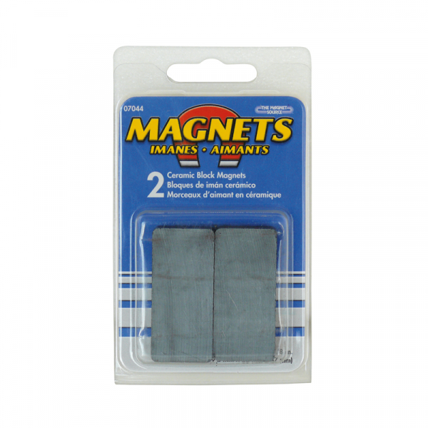 Magnetset rechteckig 2 Stück 9.5x22x47mm