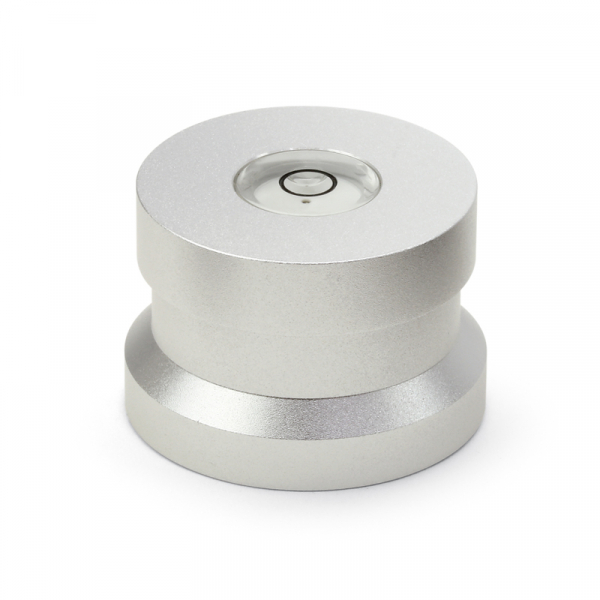 Dynavox Aluminium Single Puck ASP3 mit Libelle - silber