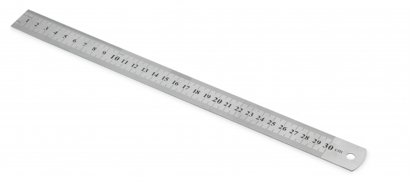 Stahllineal 30 cm 10er-Set