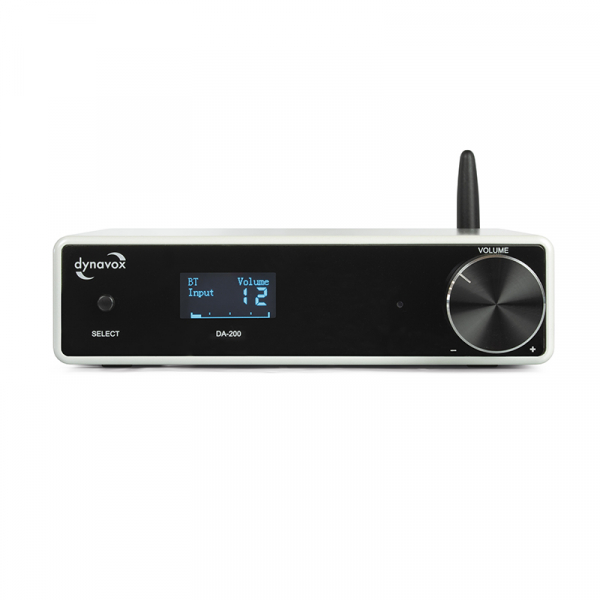 Dynavox DA-200 Kompaktverstärker weiss mit USB-DAC