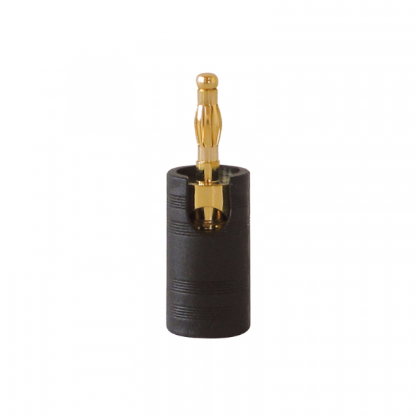 Dynavox High-End Bananenstecker schwarz Seitliche Befestigung