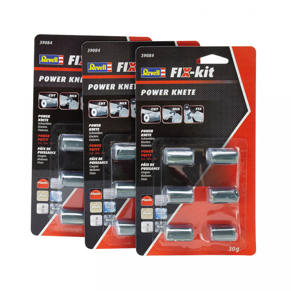 Revell Fix-Kit Power Knete 3er-Pack