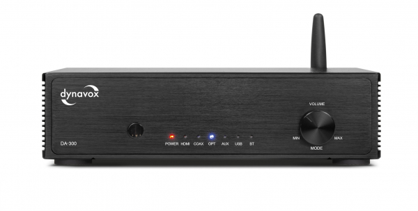 Dynavox DA-300 Kompaktverstärker schwarz mit HDMI ARC