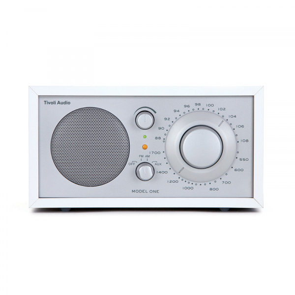 Tivoli Audio Model One Weiss/Silber