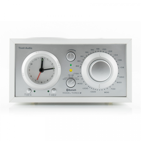 Tivoli Audio Model Three BT Weiss/Silber