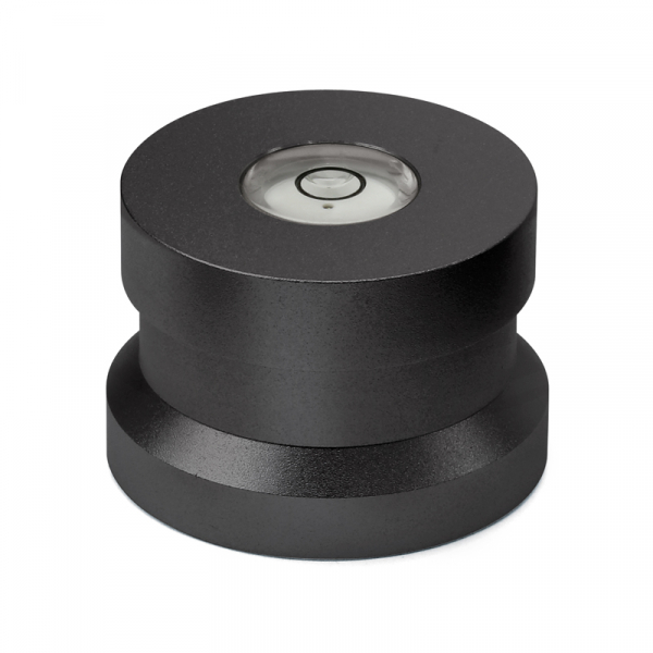 Dynavox Aluminium Single Puck ASP3 mit Libelle - schwarz